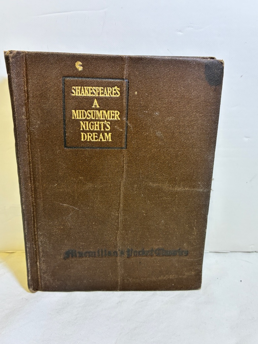 Antique 1918 Shakespeare Macmillan Pocket Classics A Midsummer’s Night’s Dream